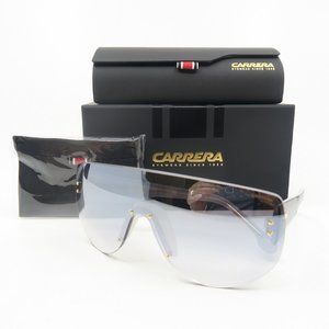 Carrera Silver and Black Sunglasses Accessories Set